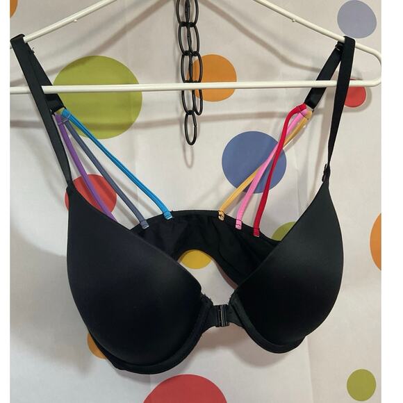 PINK Victoria’s Secret Padded Underwire Bra 32DD - Picture 5 of 9